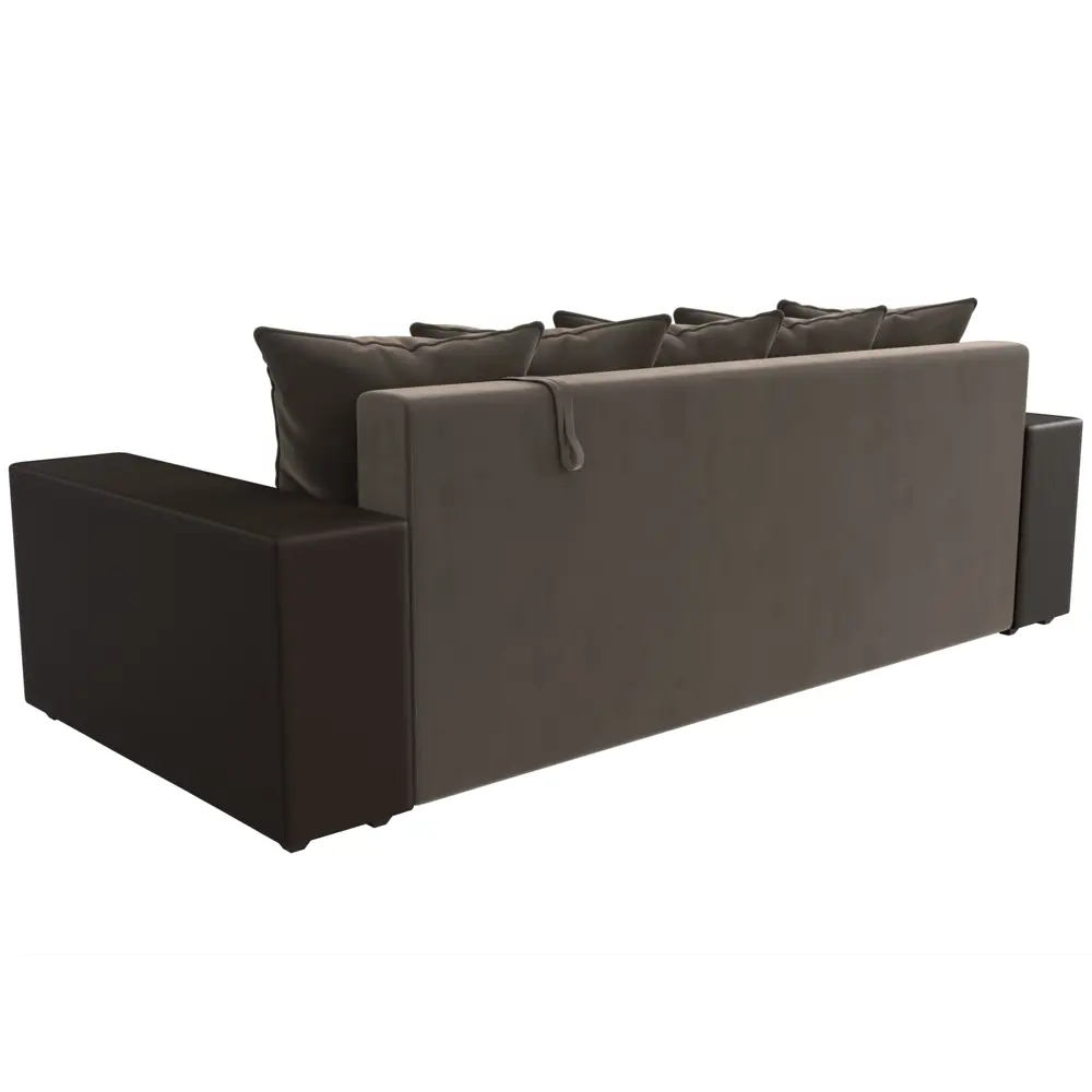 Фото 5 Диван раскладной Лига диванов 110570_спб 240x96x109 см велюр цвет коричневый/коричневый Фото 5 Диван раскладной Лига диванов 110570_спб 240x96x109 см велюр цвет коричневый/коричневый