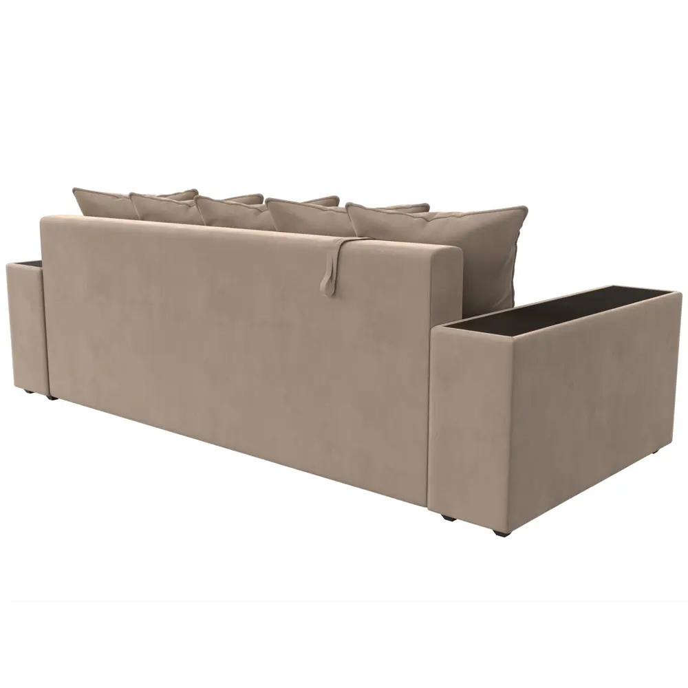 Фото 5 Диван раскладной Лига диванов 110565R_спб 240x96x109 см велюр цвет бежевый Фото 5 Диван раскладной Лига диванов 110565R_спб 240x96x109 см велюр цвет бежевый