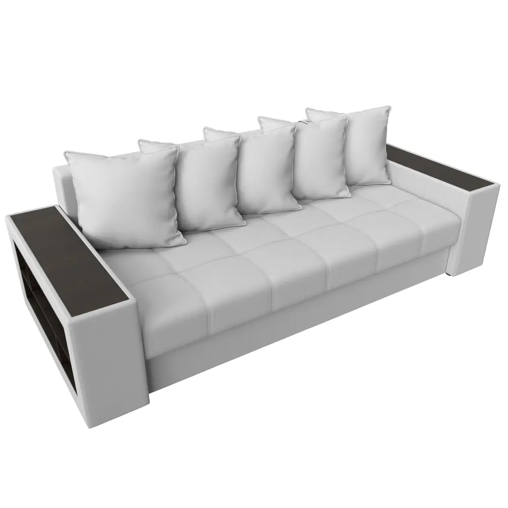 Фото 6 Диван раскладной Лига диванов 31507_спб 240x96x109 см эко-кожа цвет белый Фото 6 Диван раскладной Лига диванов 31507_спб 240x96x109 см эко-кожа цвет белый