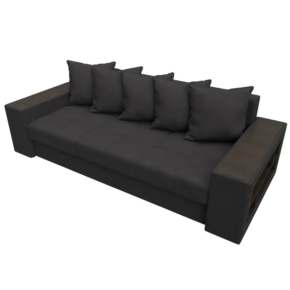 Фото 6 Диван раскладной Лига диванов 126475_спб 240x96x109 см замша цвет joly 08 коричневый Фото 6 Диван раскладной Лига диванов 126475_спб 240x96x109 см замша цвет joly 08 коричневый