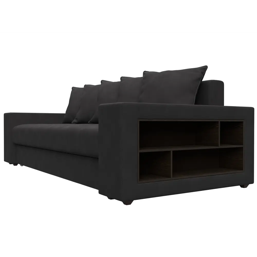 Фото 4 Диван раскладной Лига диванов 126475_спб 240x96x109 см замша цвет joly 08 коричневый Фото 4 Диван раскладной Лига диванов 126475_спб 240x96x109 см замша цвет joly 08 коричневый