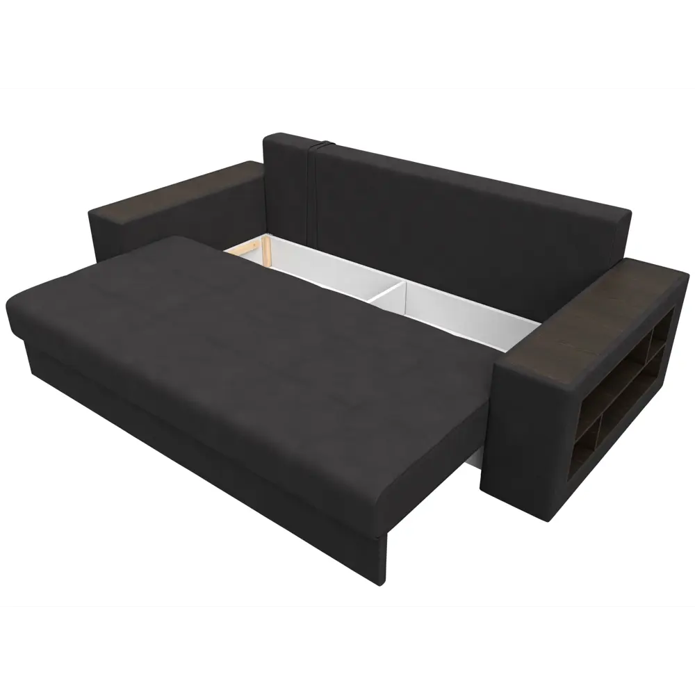 Фото 7 Диван раскладной Лига диванов 126475_спб 240x96x109 см замша цвет joly 08 коричневый Фото 7 Диван раскладной Лига диванов 126475_спб 240x96x109 см замша цвет joly 08 коричневый