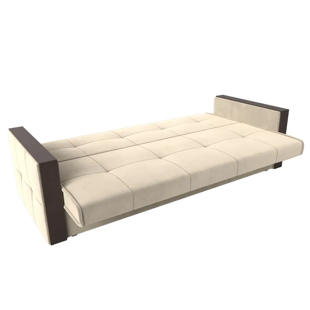 Фото 7 Диван раскладной Лига диванов 210x87x80 см вельвет цвет бежевый Фото 7 Диван раскладной Лига диванов 210x87x80 см вельвет цвет бежевый