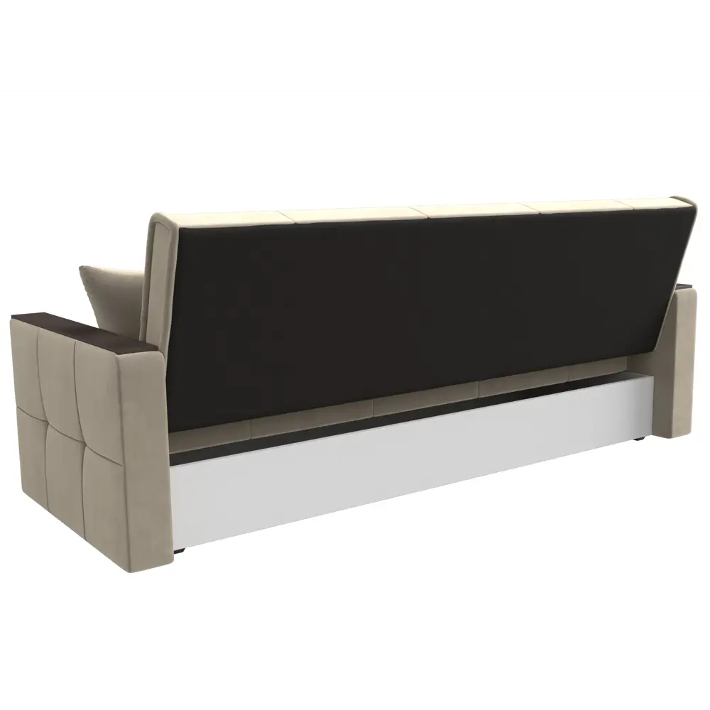 Фото 6 Диван раскладной Лига диванов 210x87x80 см вельвет цвет бежевый Фото 6 Диван раскладной Лига диванов 210x87x80 см вельвет цвет бежевый