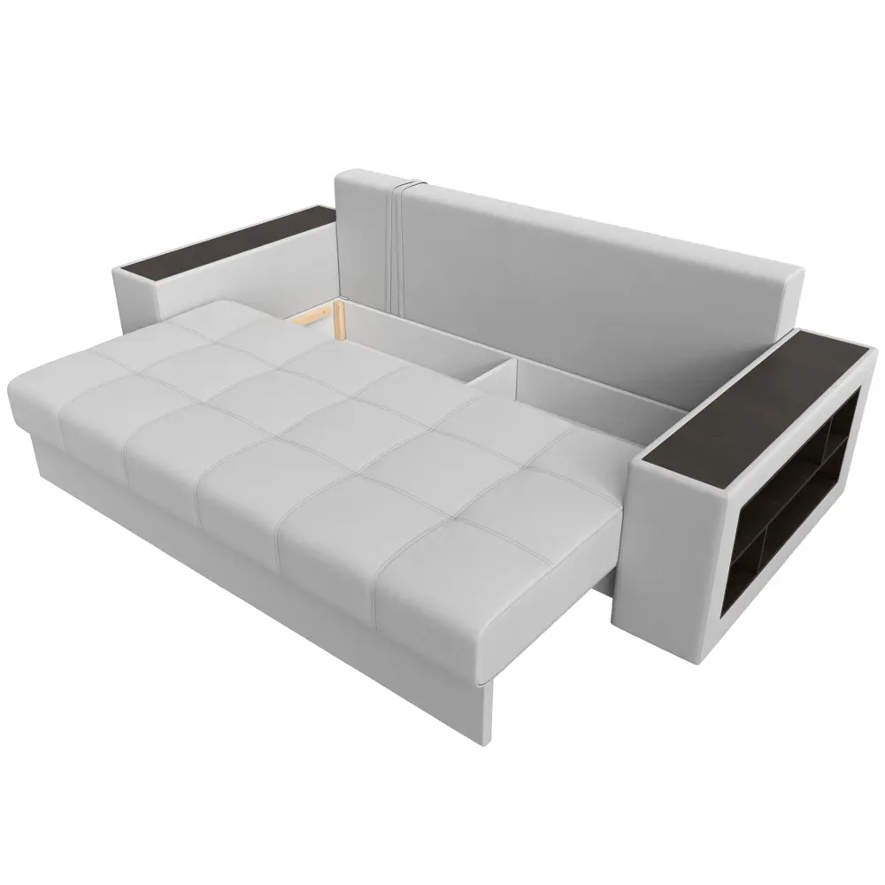 Фото 7 Диван раскладной Лига диванов 31507R_спб 240x96x109 см эко-кожа цвет белый Фото 7 Диван раскладной Лига диванов 31507R_спб 240x96x109 см эко-кожа цвет белый
