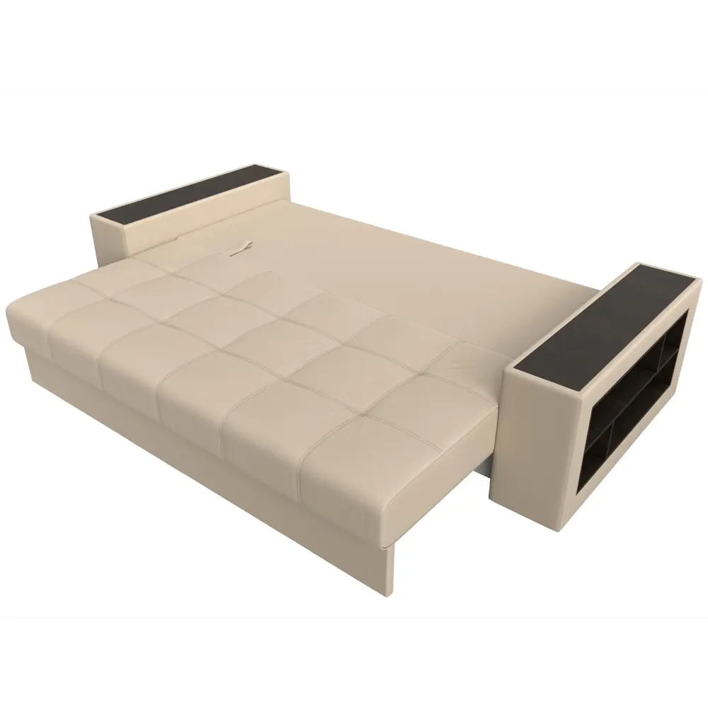 Фото 8 Диван раскладной Лига диванов 31506R_спб 240x96x109 см эко-кожа цвет бежевый Фото 8 Диван раскладной Лига диванов 31506R_спб 240x96x109 см эко-кожа цвет бежевый