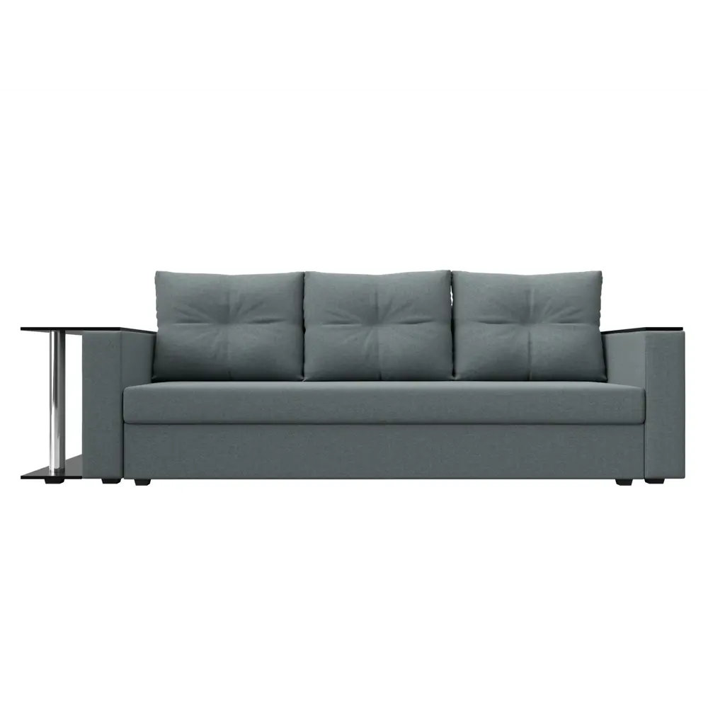 Фото 2 Диван раскладной Лига диванов 126162L_спб 230x90x80 см рогожка цвет амур 07 серый Фото 2 Диван раскладной Лига диванов 126162L_спб 230x90x80 см рогожка цвет амур 07 серый