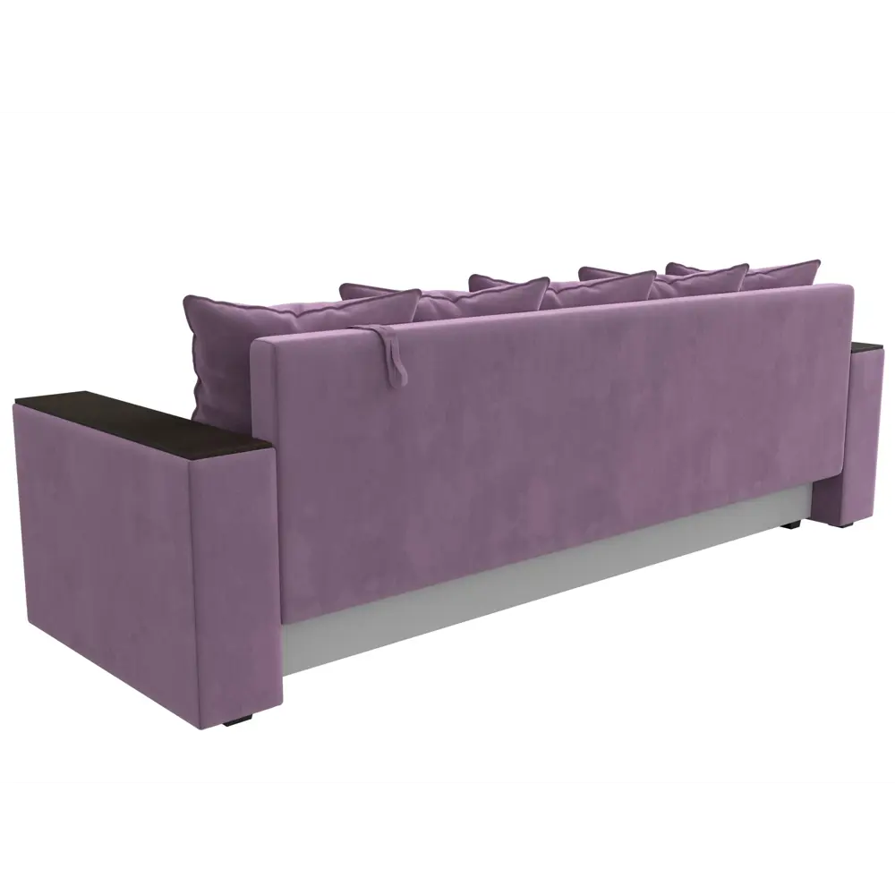 Фото 5 Диван раскладной Лига диванов 114350L_спб 230x90x80 см вельвет цвет сиреневый