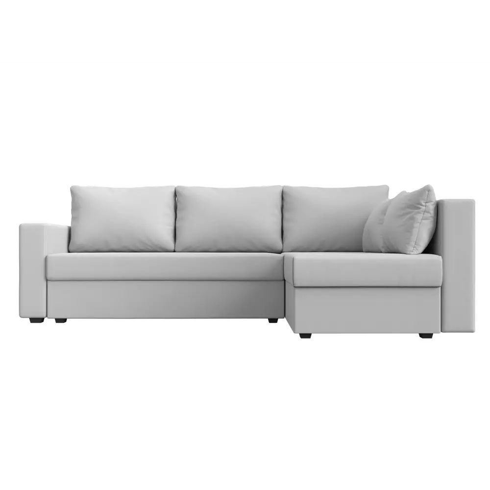 Фото 2 Диван раскладной Лига диванов 112542_спб 226x90x140 см эко-кожа цвет белый Фото 2 Диван раскладной Лига диванов 112542_спб 226x90x140 см эко-кожа цвет белый