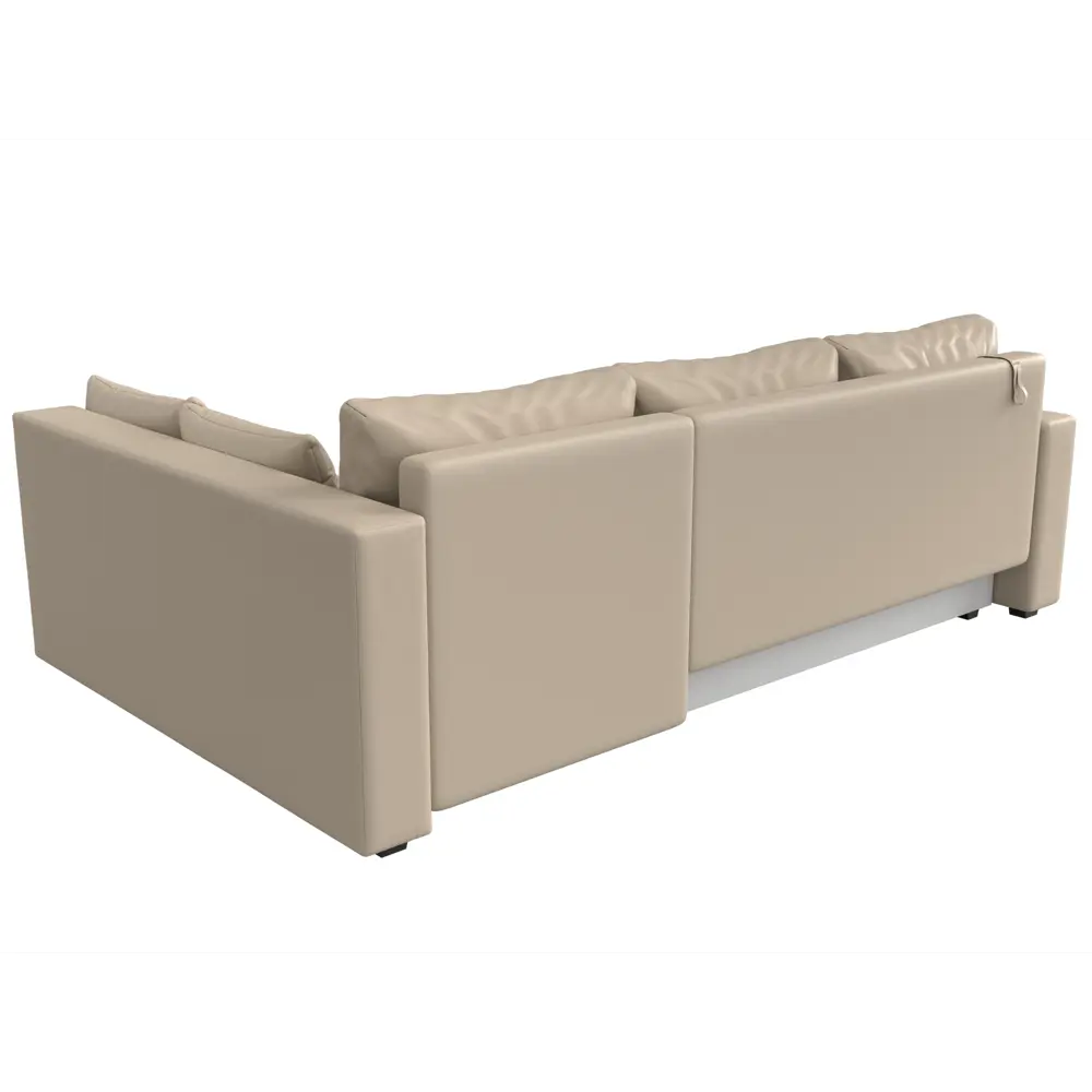 Фото 5 Диван раскладной Лига диванов 112543_спб 226x90x140 см эко-кожа цвет бежевый Фото 5 Диван раскладной Лига диванов 112543_спб 226x90x140 см эко-кожа цвет бежевый