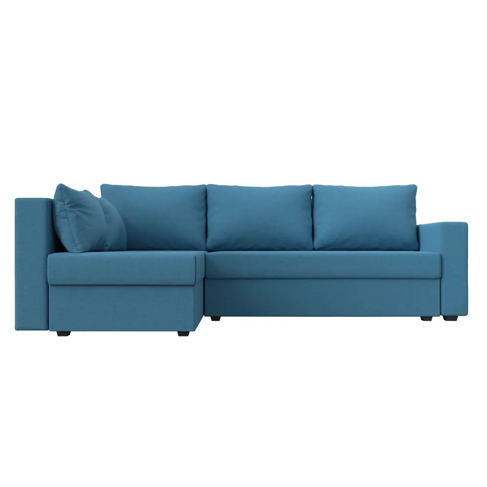 Фото 2 Диван раскладной Лига диванов 121539L_спб 226x90x140 см рогожка цвет амур 10 голубой Фото 2 Диван раскладной Лига диванов 121539L_спб 226x90x140 см рогожка цвет амур 10 голубой