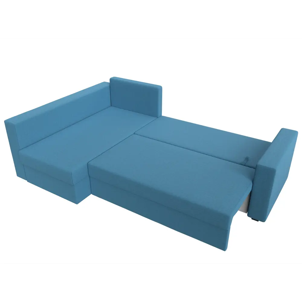 Фото 8 Диван раскладной Лига диванов 121539L_спб 226x90x140 см рогожка цвет амур 10 голубой Фото 8 Диван раскладной Лига диванов 121539L_спб 226x90x140 см рогожка цвет амур 10 голубой