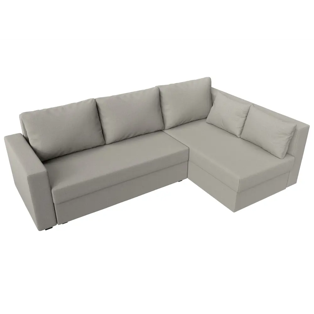 Фото 6 Диван раскладной Лига диванов 121536_спб 226x90x140 см рогожка цвет амур 02 бежевый Фото 6 Диван раскладной Лига диванов 121536_спб 226x90x140 см рогожка цвет амур 02 бежевый