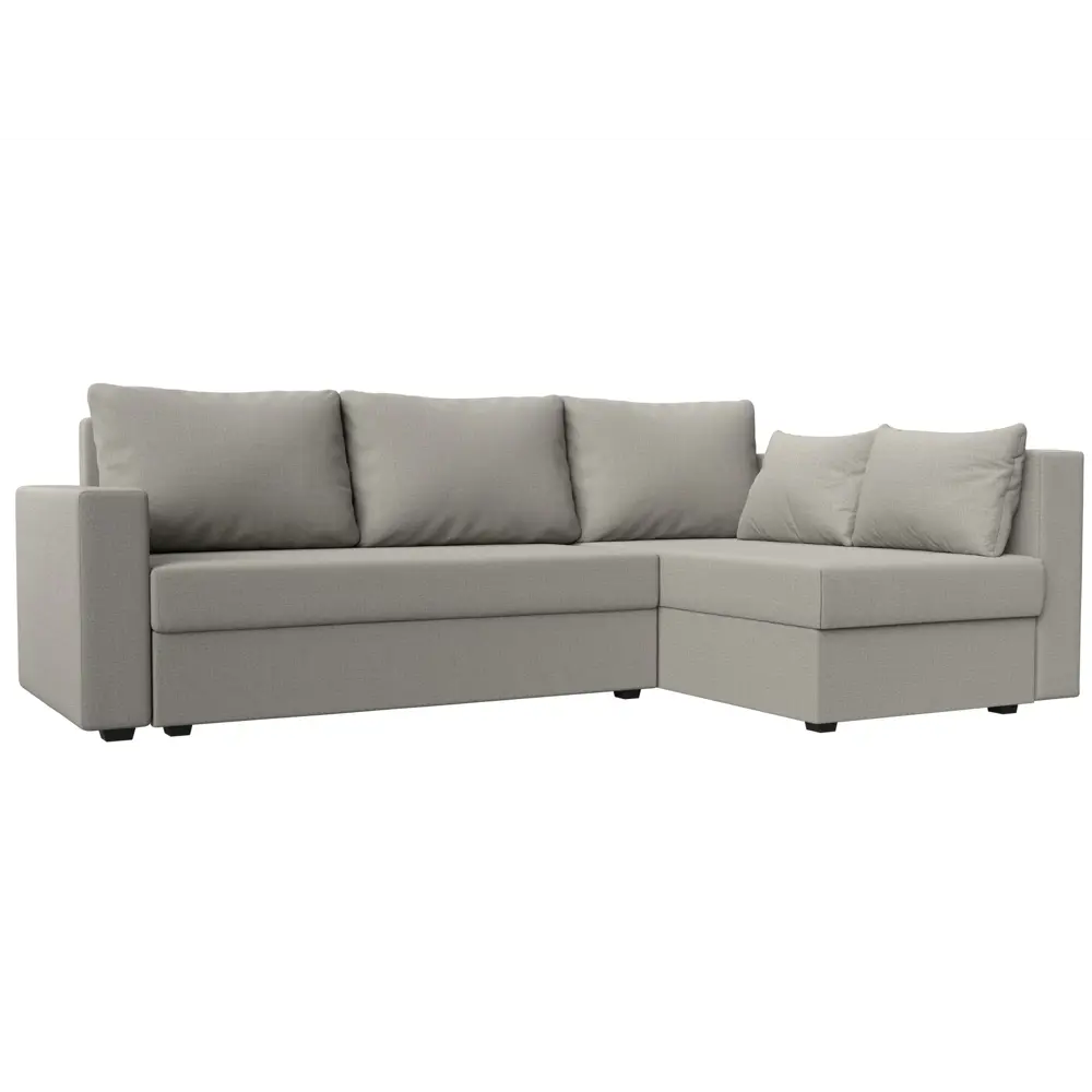 Фото Диван раскладной Лига диванов 121536_спб 226x90x140 см рогожка цвет амур 02 бежевый Фото Диван раскладной Лига диванов 121536_спб 226x90x140 см рогожка цвет амур 02 бежевый