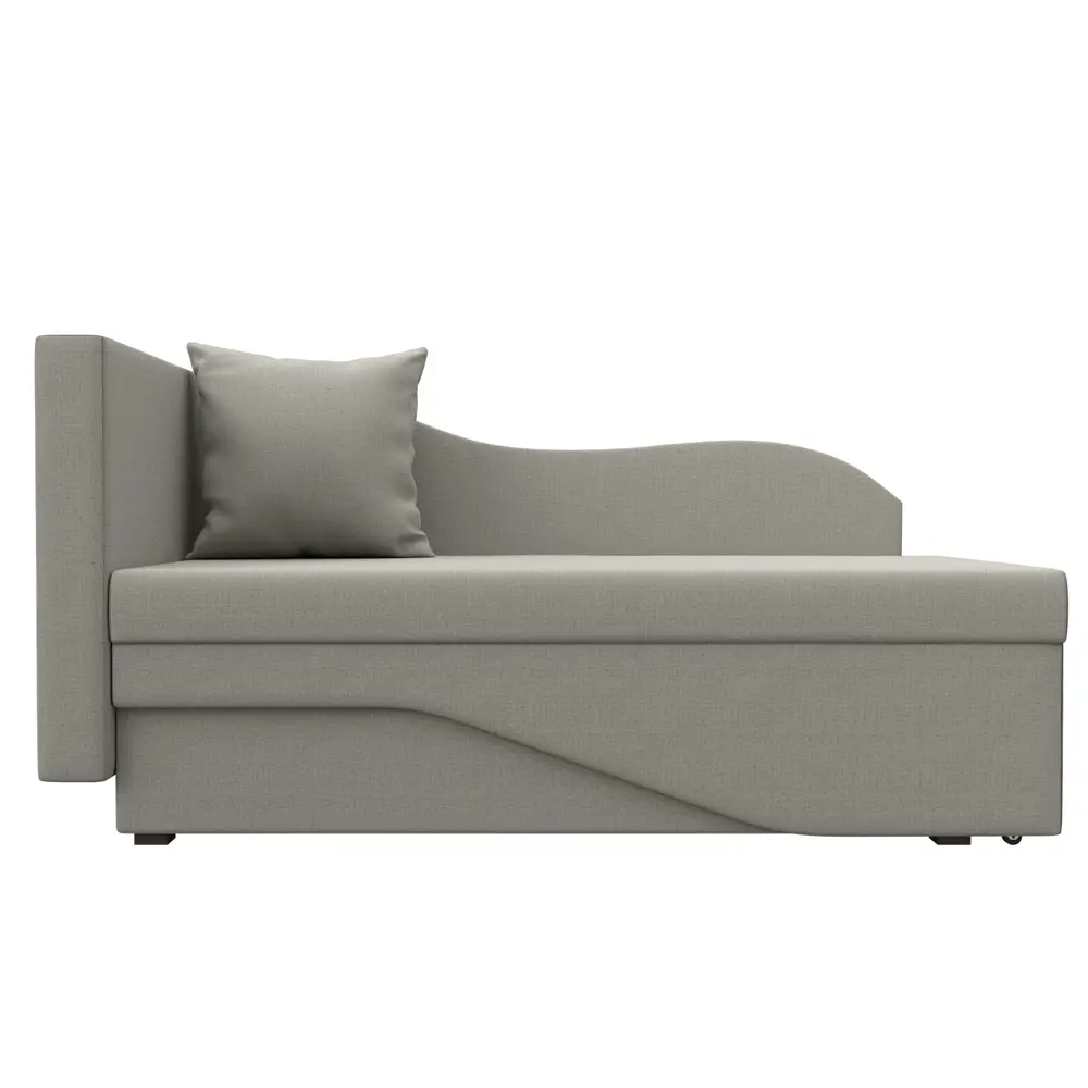 Фото 2 Диван раскладной Лига диванов 125765L_спб 134x70x72 см рогожка цвет амур 02 бежевый Фото 2 Диван раскладной Лига диванов 125765L_спб 134x70x72 см рогожка цвет амур 02 бежевый