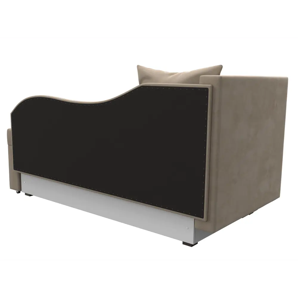 Фото 5 Диван раскладной Лига диванов 126116L_спб 134x70x72 см велюр цвет бежевый Фото 5 Диван раскладной Лига диванов 126116L_спб 134x70x72 см велюр цвет бежевый