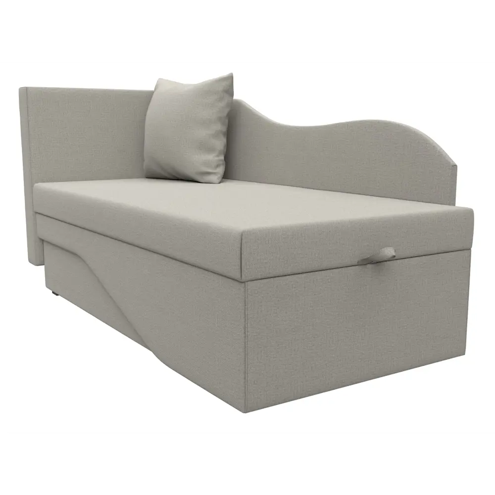 Фото 4 Диван раскладной Лига диванов 125765L_спб 134x70x72 см рогожка цвет амур 02 бежевый Фото 4 Диван раскладной Лига диванов 125765L_спб 134x70x72 см рогожка цвет амур 02 бежевый