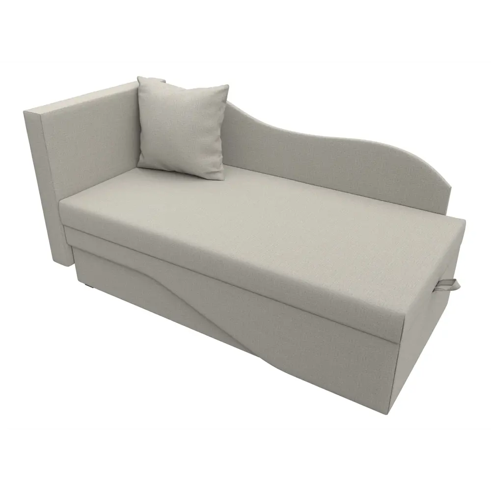 Фото 6 Диван раскладной Лига диванов 125765L_спб 134x70x72 см рогожка цвет амур 02 бежевый Фото 6 Диван раскладной Лига диванов 125765L_спб 134x70x72 см рогожка цвет амур 02 бежевый