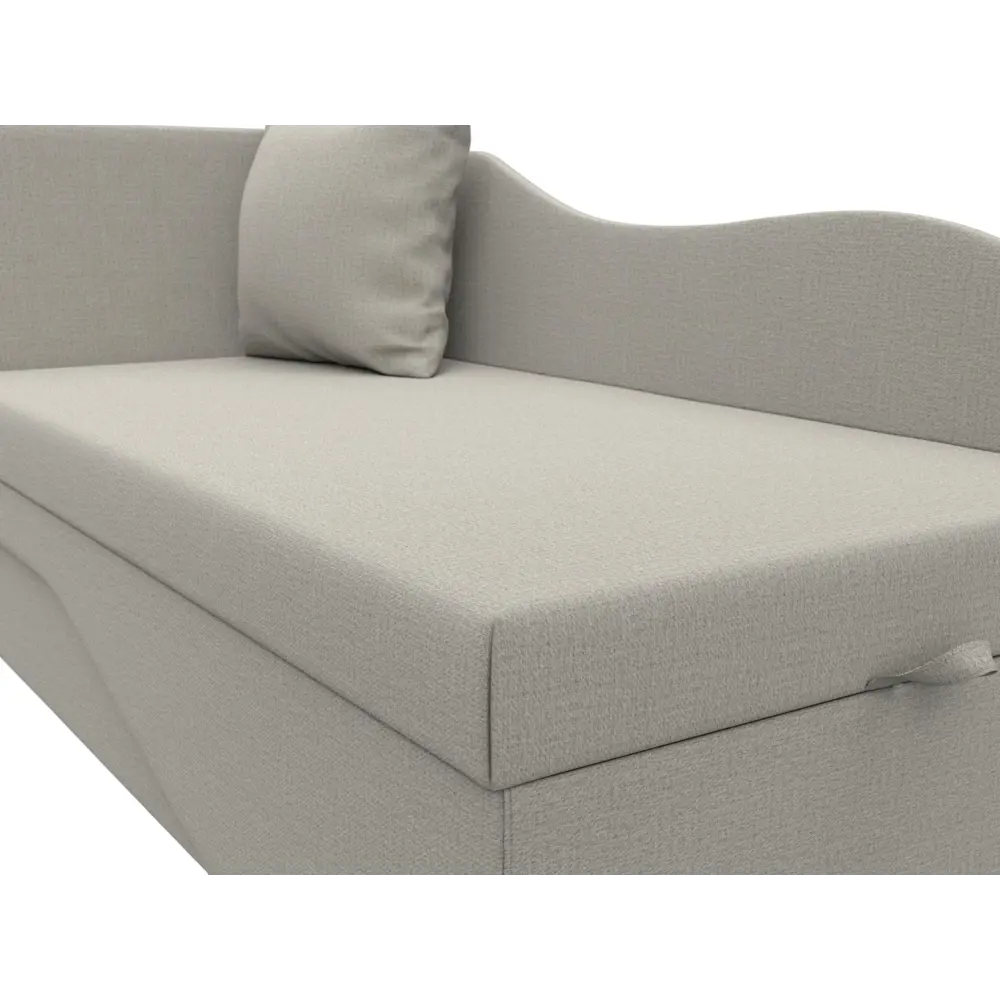 Фото 3 Диван раскладной Лига диванов 125765L_спб 134x70x72 см рогожка цвет амур 02 бежевый Фото 3 Диван раскладной Лига диванов 125765L_спб 134x70x72 см рогожка цвет амур 02 бежевый