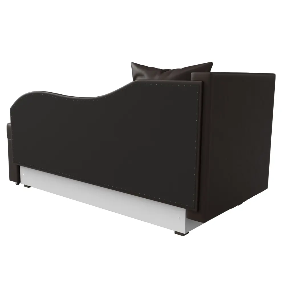 Фото 5 Диван раскладной Лига диванов 28135L_спб 134x70x72 см эко-кожа цвет коричневый Фото 5 Диван раскладной Лига диванов 28135L_спб 134x70x72 см эко-кожа цвет коричневый