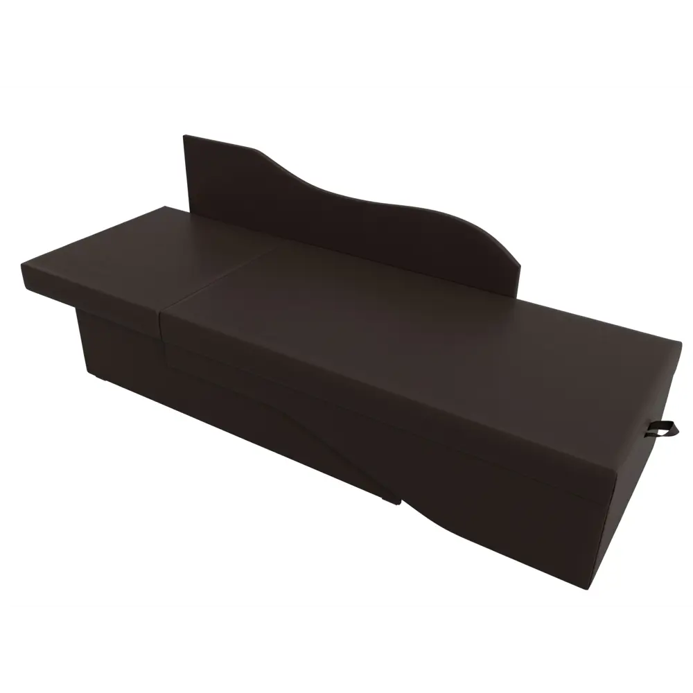 Фото 8 Диван раскладной Лига диванов 28135L_спб 134x70x72 см эко-кожа цвет коричневый Фото 8 Диван раскладной Лига диванов 28135L_спб 134x70x72 см эко-кожа цвет коричневый