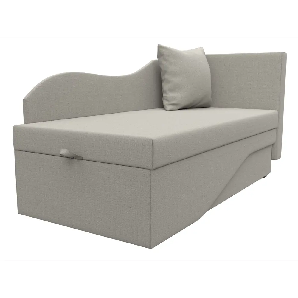 Фото 4 Диван раскладной Лига диванов 125765_спб 134x70x72 см рогожка цвет амур 02 бежевый Фото 4 Диван раскладной Лига диванов 125765_спб 134x70x72 см рогожка цвет амур 02 бежевый