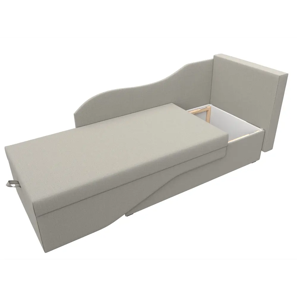 Фото 7 Диван раскладной Лига диванов 125765_спб 134x70x72 см рогожка цвет амур 02 бежевый Фото 7 Диван раскладной Лига диванов 125765_спб 134x70x72 см рогожка цвет амур 02 бежевый