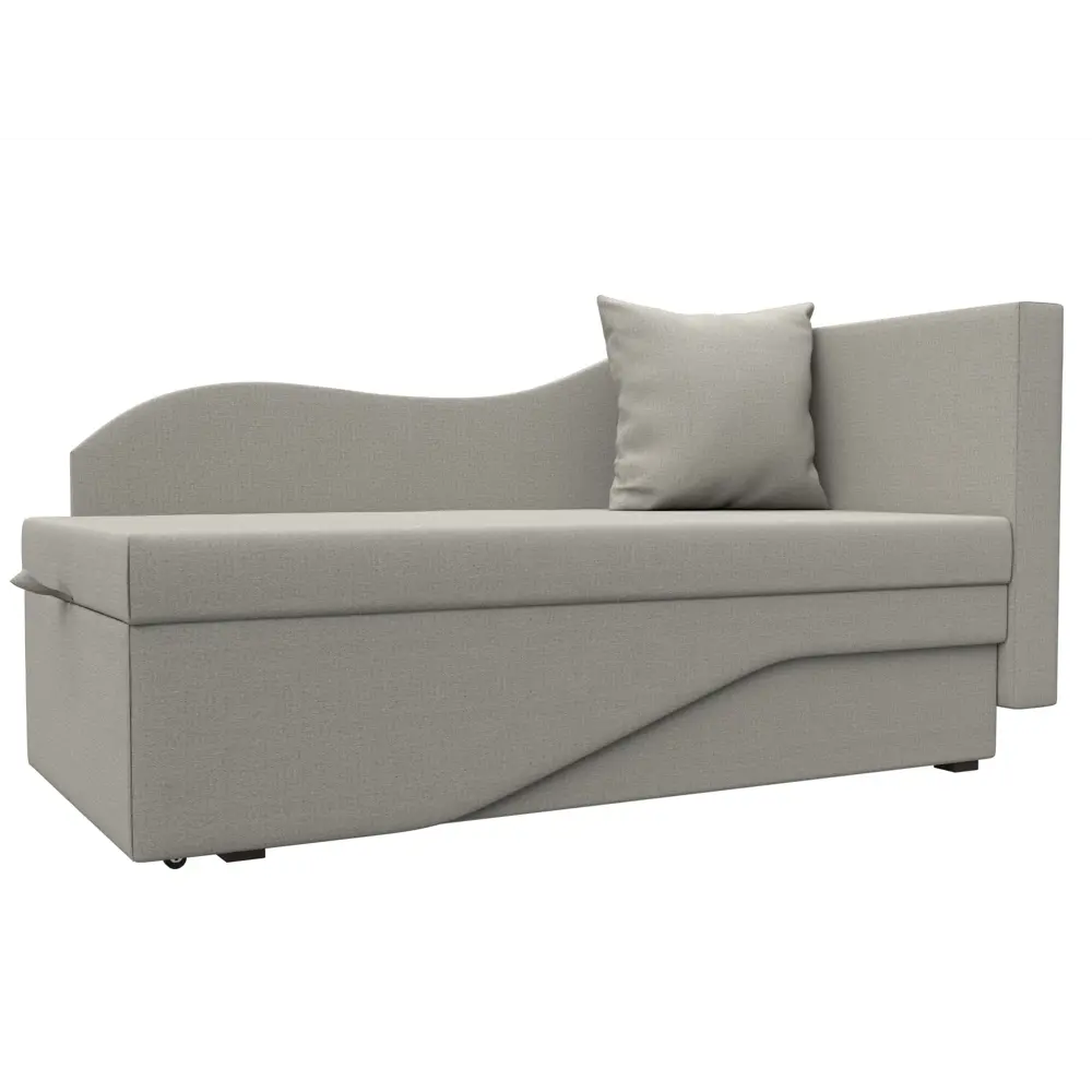 Фото Диван раскладной Лига диванов 125765_спб 134x70x72 см рогожка цвет амур 02 бежевый Фото Диван раскладной Лига диванов 125765_спб 134x70x72 см рогожка цвет амур 02 бежевый