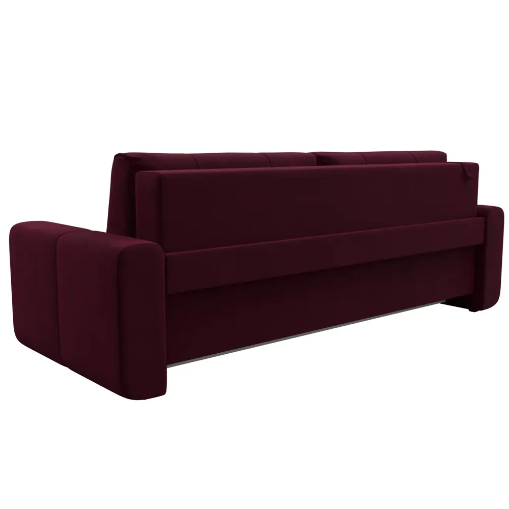 Фото 5 Диван раскладной Лига диванов 240x93x105 см вельвет цвет бордовый Фото 5 Диван раскладной Лига диванов 240x93x105 см вельвет цвет бордовый