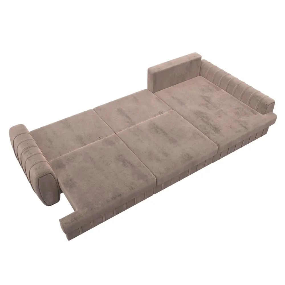 Фото 9 Диван раскладной Лига диванов 129304_спб 336x92x162 см велюр цвет tower 05 бежевый Фото 9 Диван раскладной Лига диванов 129304_спб 336x92x162 см велюр цвет tower 05 бежевый