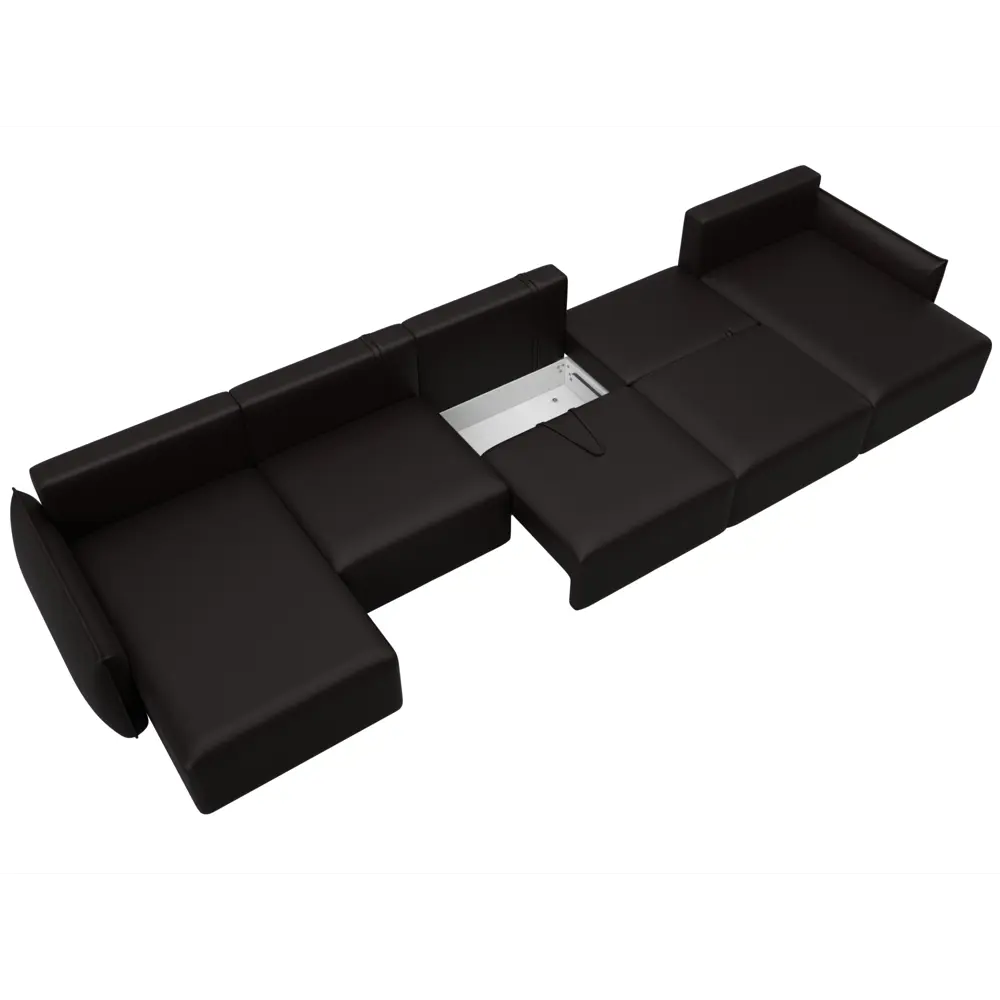 Фото 8 Диван раскладной Лига диванов 129899_спб 518x96x160 см эко-кожа цвет grifon 12 коричневый Фото 8 Диван раскладной Лига диванов 129899_спб 518x96x160 см эко-кожа цвет grifon 12 коричневый