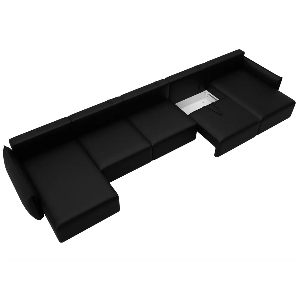 Фото 7 Диван раскладной Лига диванов 129900_спб 518x96x160 см эко-кожа цвет grifon 18 черный Фото 7 Диван раскладной Лига диванов 129900_спб 518x96x160 см эко-кожа цвет grifon 18 черный