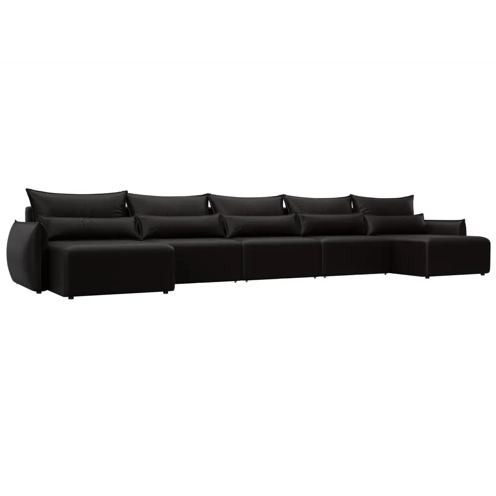 Фото Диван раскладной Лига диванов 129899_спб 518x96x160 см эко-кожа цвет grifon 12 коричневый Фото Диван раскладной Лига диванов 129899_спб 518x96x160 см эко-кожа цвет grifon 12 коричневый