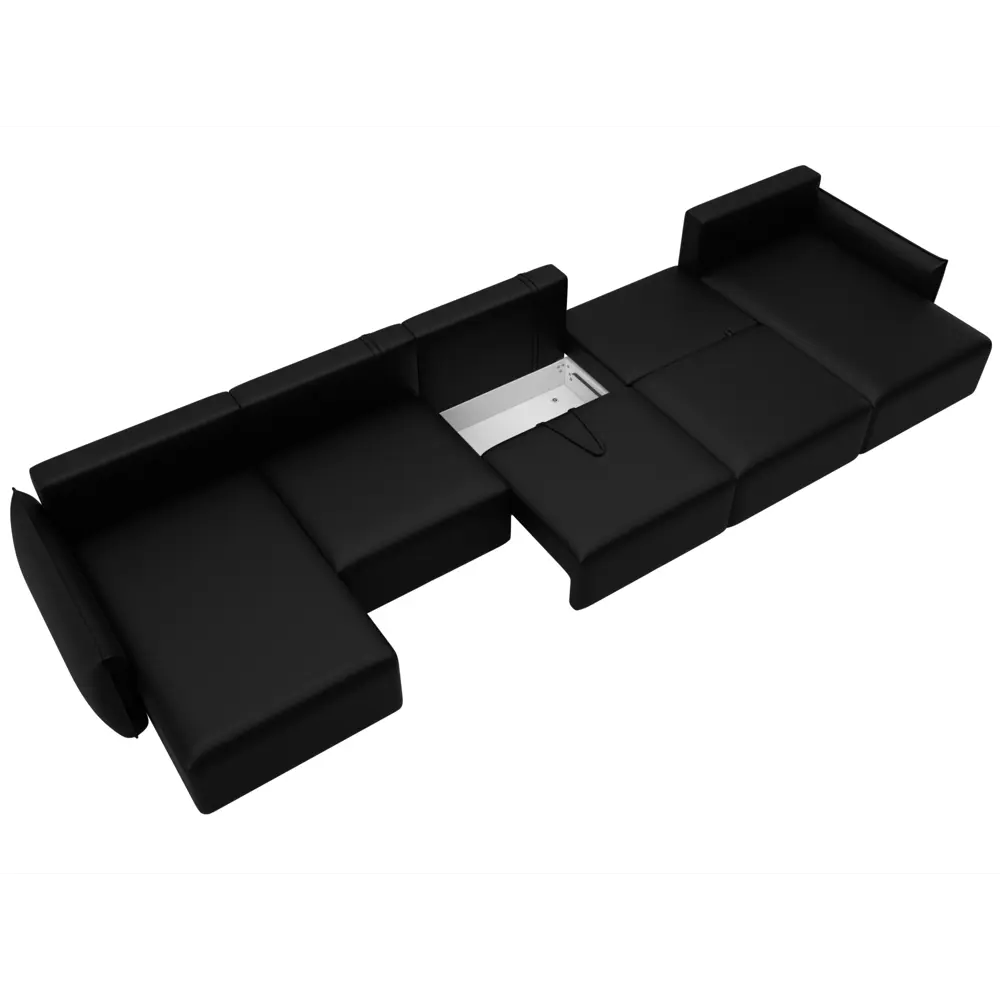 Фото 8 Диван раскладной Лига диванов 129900_спб 518x96x160 см эко-кожа цвет grifon 18 черный Фото 8 Диван раскладной Лига диванов 129900_спб 518x96x160 см эко-кожа цвет grifon 18 черный