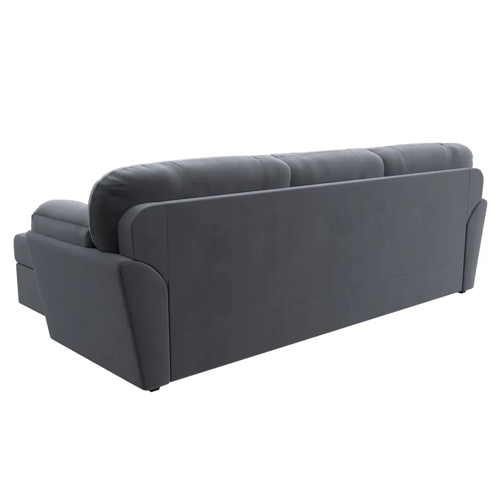 Фото 5 Диван раскладной Лига диванов 100531_спб 295x103x153 см велюр цвет серый Фото 5 Диван раскладной Лига диванов 100531_спб 295x103x153 см велюр цвет серый