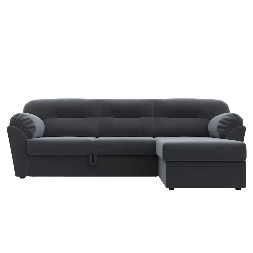 Фото 2 Диван раскладной Лига диванов 100531_спб 295x103x153 см велюр цвет серый Фото 2 Диван раскладной Лига диванов 100531_спб 295x103x153 см велюр цвет серый