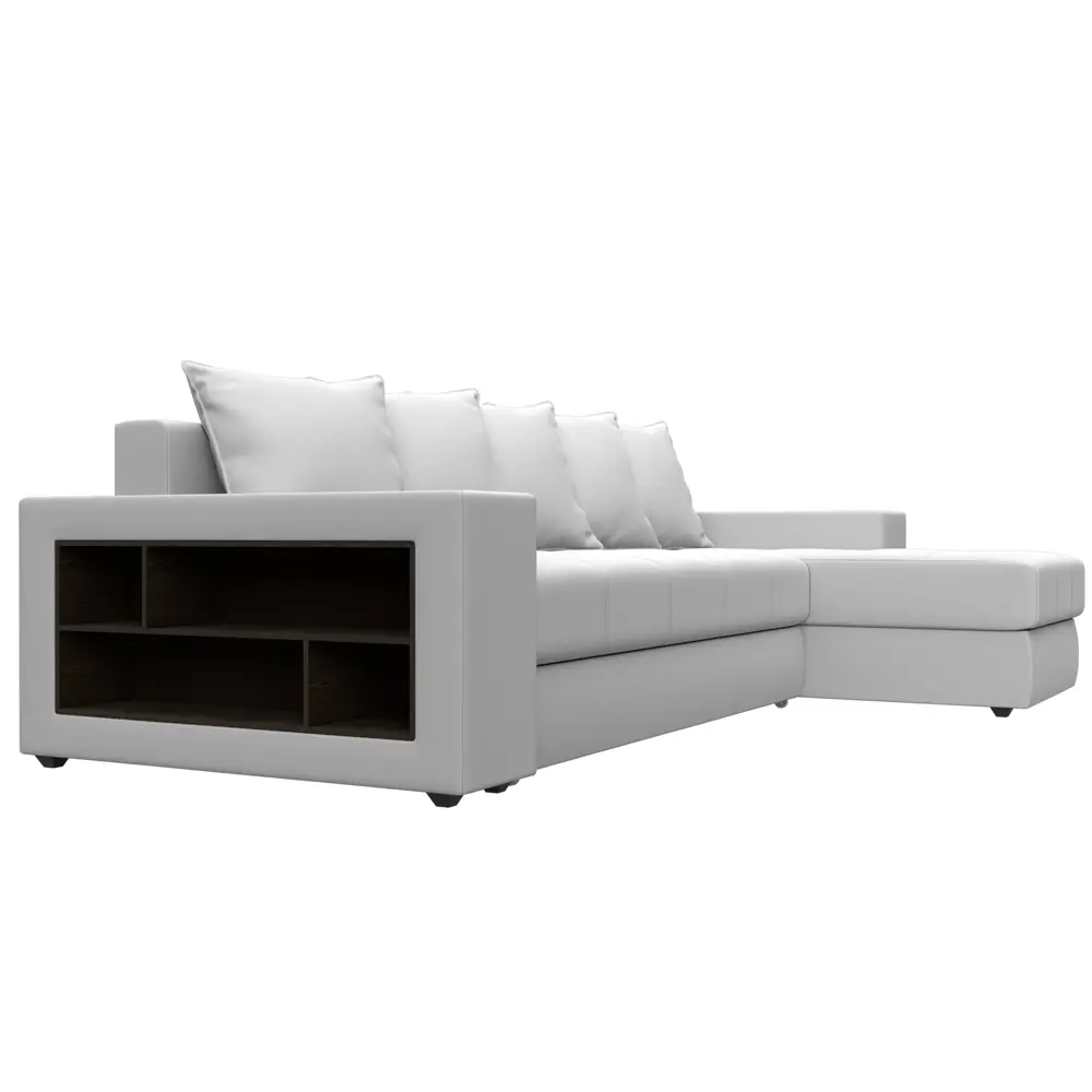 Фото 4 Диван раскладной Лига диванов 29100_спб 282x90x163 см эко-кожа цвет белый Фото 4 Диван раскладной Лига диванов 29100_спб 282x90x163 см эко-кожа цвет белый