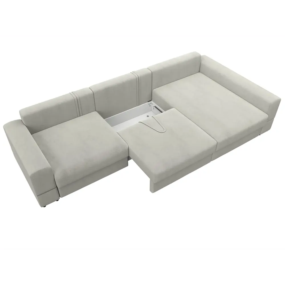 Фото 7 Диван раскладной Лига диванов Лига-055 НПБ Лонг 130249_спб 345x160x92 см велюр цвет tower 01 молочный Фото 7 Диван раскладной Лига диванов Лига-055 НПБ Лонг 130249_спб 345x160x92 см велюр цвет tower 01 молочный