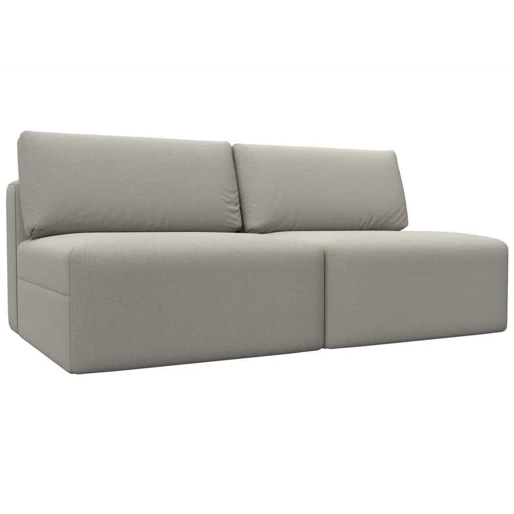 Фото Диван прямой модульный Лига-060 НПБ Лига Диванов 129703_спб 200х118х84 рогожка цвет амур 02 бежевый Фото Диван прямой модульный Лига-060 НПБ Лига Диванов 129703_спб 200х118х84 рогожка цвет амур 02 бежевый