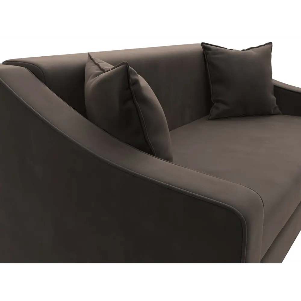 Фото 4 Диван прямой Лига-071 Лига Диванов 129767_спб 164x93x82 велюр цвет seven 727 коричневый Фото 4 Диван прямой Лига-071 Лига Диванов 129767_спб 164x93x82 велюр цвет seven 727 коричневый