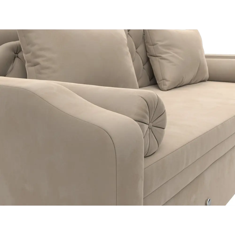 Фото 3 Диван детский прямой Сойер Лига диванов 100573 210x111x84 см велюр цвет бежевый Фото 3 Диван детский прямой Сойер Лига диванов 100573 210x111x84 см велюр цвет бежевый