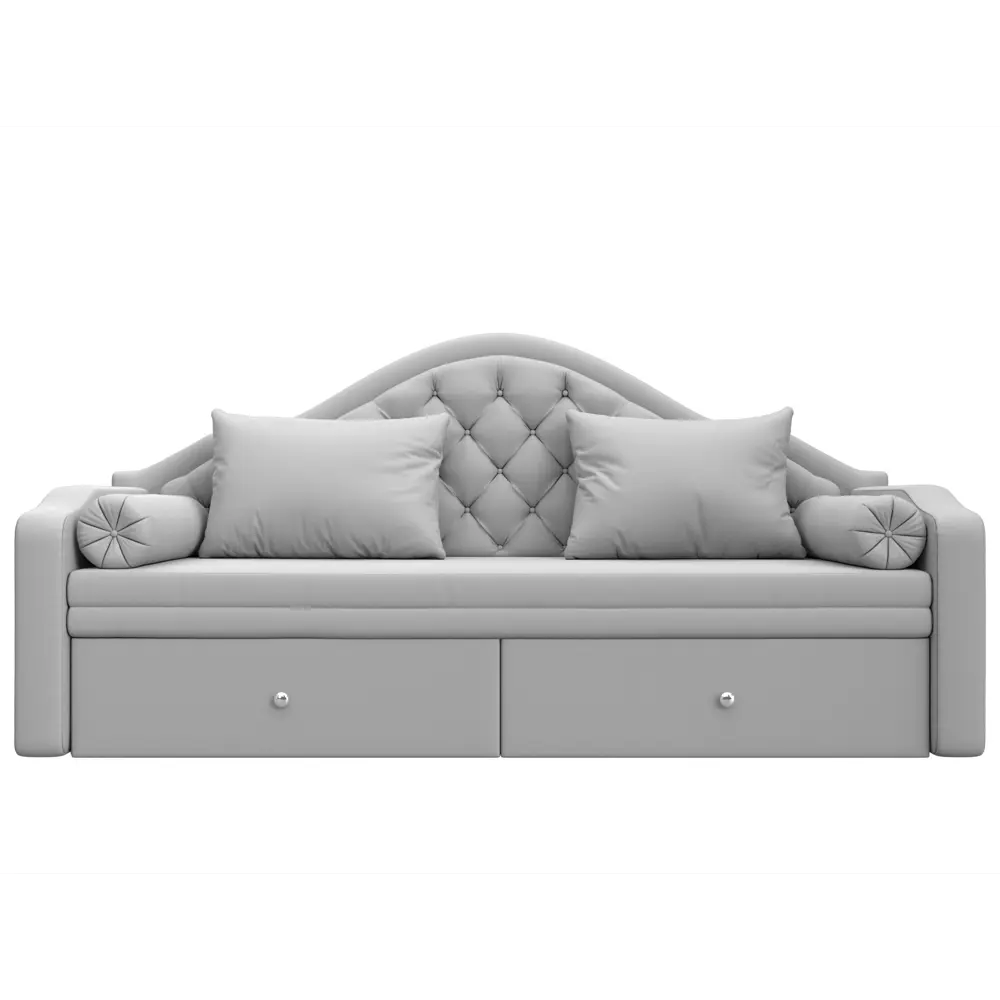 Фото 3 Диван детский прямой Сойер Лига диванов 100587 210x111x84 см экокожа цвет белый Фото 3 Диван детский прямой Сойер Лига диванов 100587 210x111x84 см экокожа цвет белый