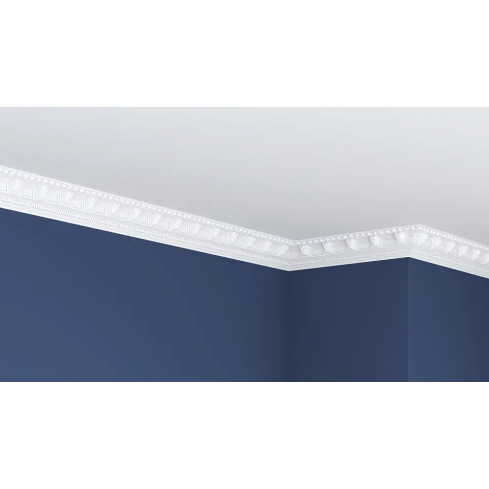 Фото 3 Плинтус потолочный Glanzepol GP-18 на стену и потолок полистирол белый 2000x92x12 мм 5 шт Фото 3 Плинтус потолочный Glanzepol GP-18 на стену и потолок полистирол белый 2000x92x12 мм 5 шт