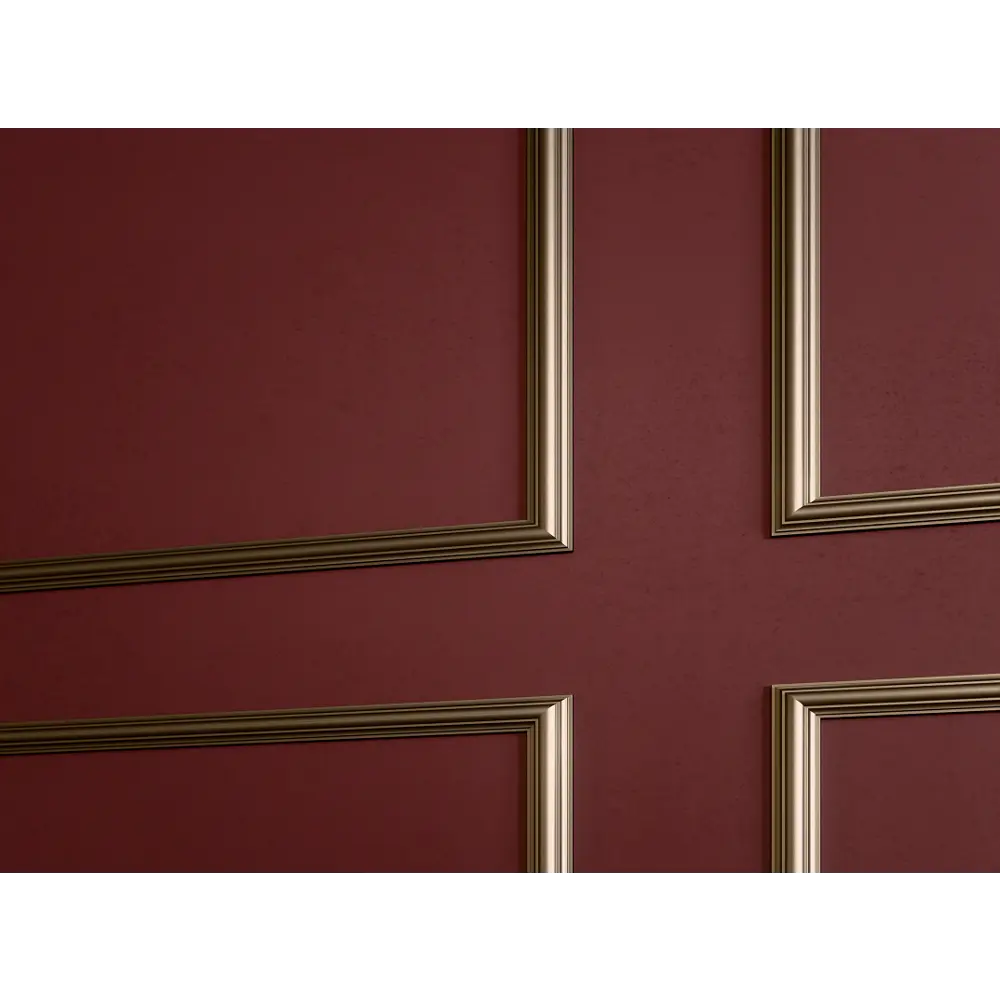 Фото 4 Молдинг Glanzepol GPD-20 на стену ударопрочный полистирол белый 2000x24x8.60 см