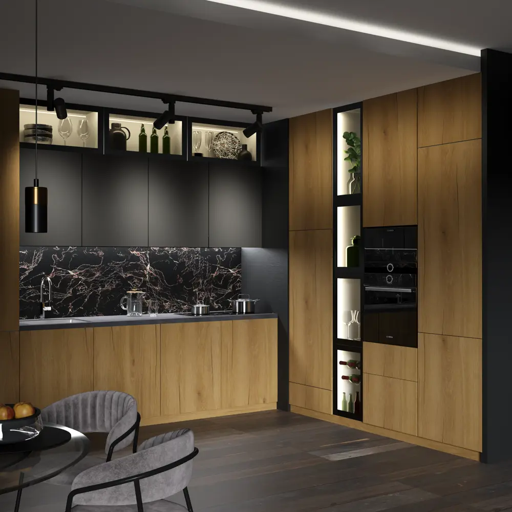 Фото 8 Фасад кухонного шкафа Верея 59.7x38.1 см KONSENSA ЛДСП цвет дуб гудзон золотой Фото 8 Фасад кухонного шкафа Верея 59.7x38.1 см KONSENSA ЛДСП цвет дуб гудзон золотой