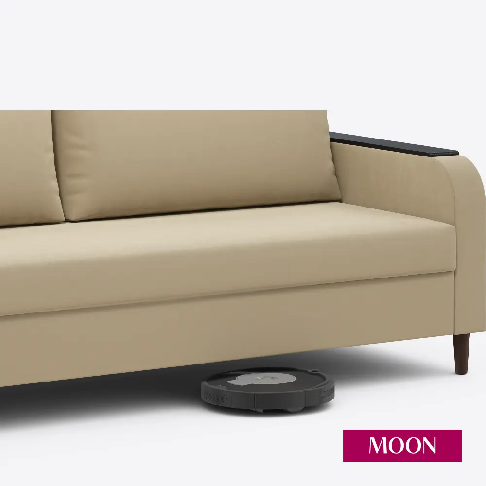 Фото 10 Диван раскладной Moon family 144 204x89x96 см велюр цвет бежевый Фото 10 Диван раскладной Moon family 144 204x89x96 см велюр цвет бежевый