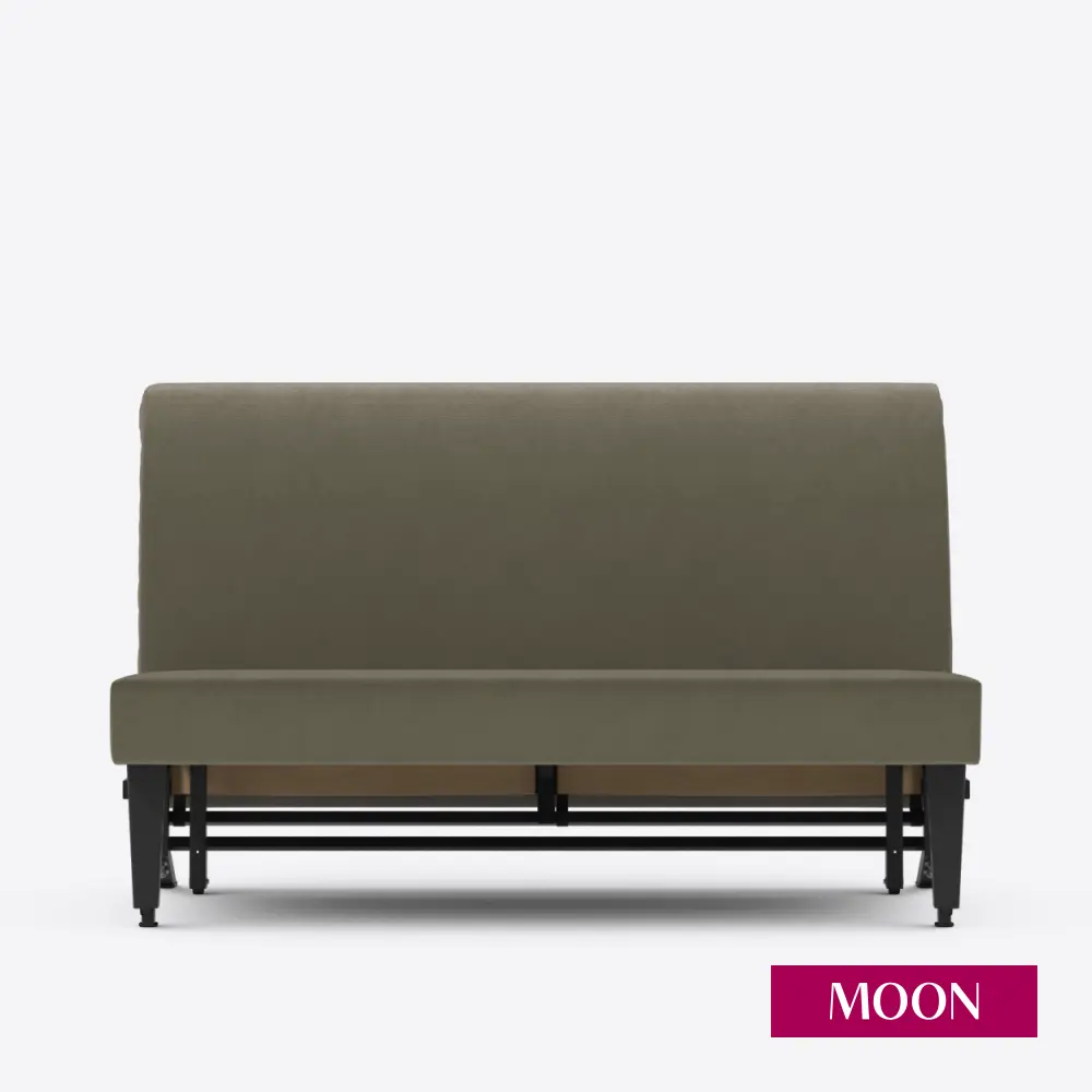 Фото 9 Диван раскладной Moon family 020 140x88x104 см велюр цвет светло-коричневый Фото 9 Диван раскладной Moon family 020 140x88x104 см велюр цвет светло-коричневый