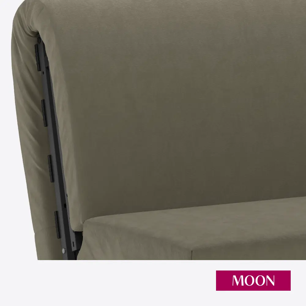 Фото 15 Диван раскладной Moon family 020 140x88x104 см велюр цвет светло-коричневый Фото 15 Диван раскладной Moon family 020 140x88x104 см велюр цвет светло-коричневый