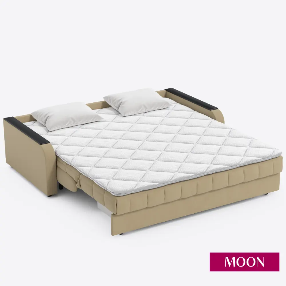 Фото 15 Диван раскладной Moon family 044 Z000098 203x90x104 см велюр цвет бежевый Фото 15 Диван раскладной Moon family 044 Z000098 203x90x104 см велюр цвет бежевый