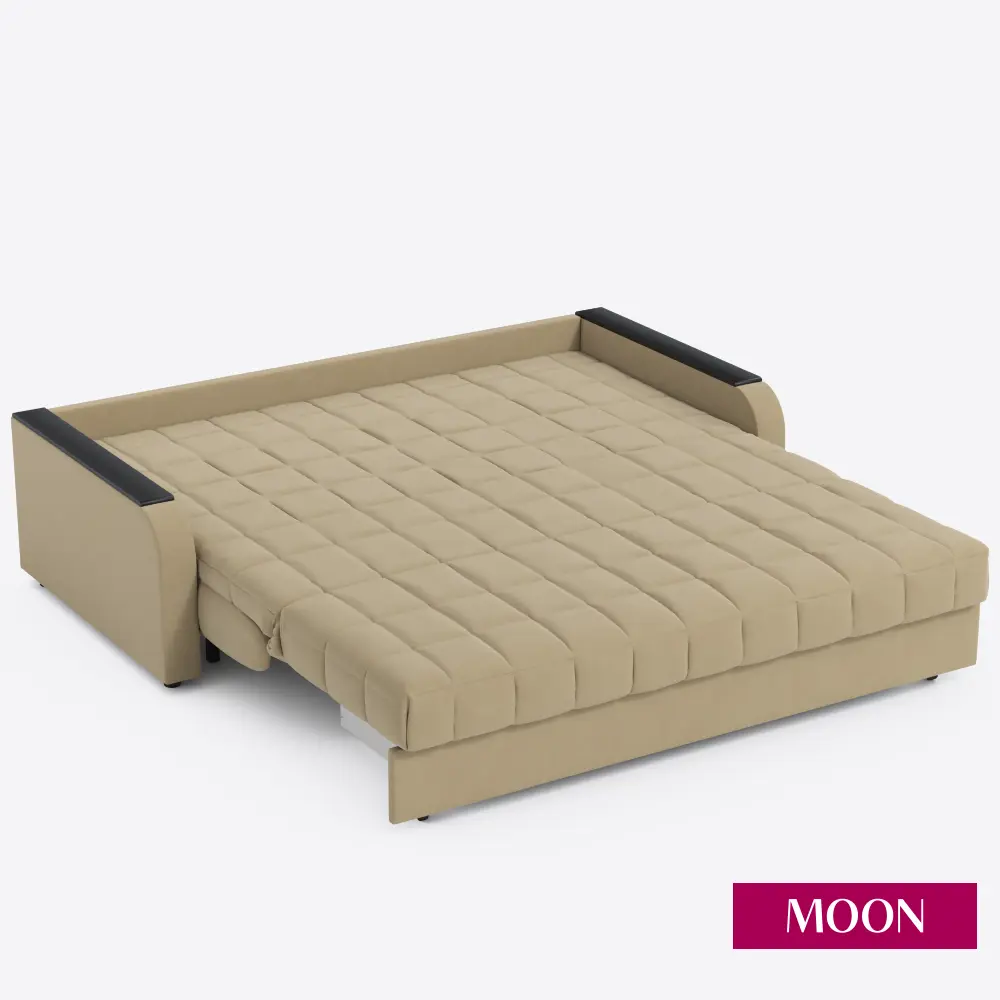 Фото 14 Диван раскладной Moon family 044 Z000098 203x90x104 см велюр цвет бежевый Фото 14 Диван раскладной Moon family 044 Z000098 203x90x104 см велюр цвет бежевый